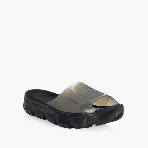 Jelly black clear UGG slides for women - Picture 2 of 6